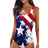 Criss Cross Back Sexy One Piece Women Swimsuit