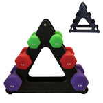 Triangle Dumbell Holder